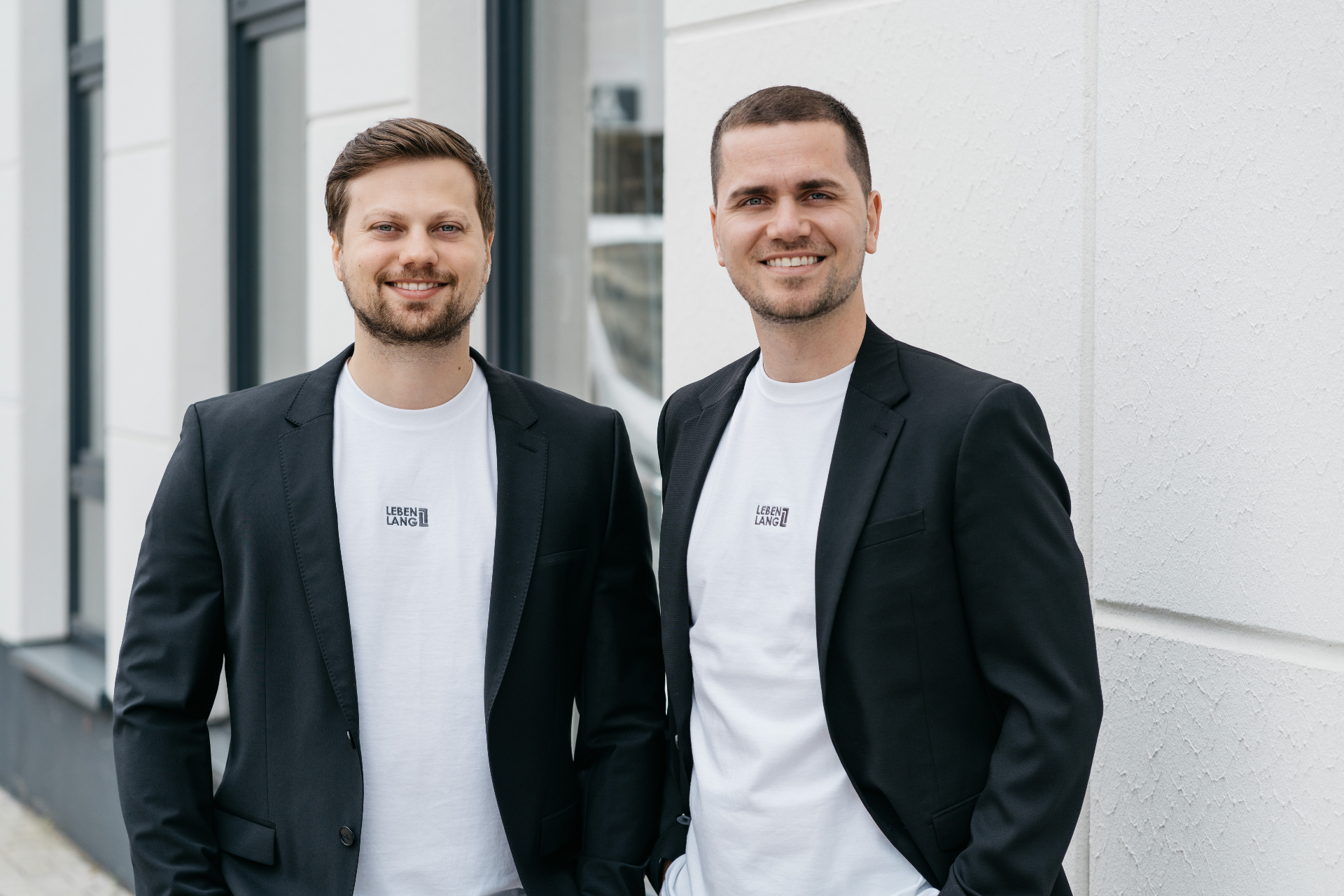 Roman Kautz und Lennart Weifenbach, Geschäftsführer LEBENLANG